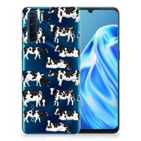 OPPO A91 | TPU Hoesje | Koetjes - thumbnail