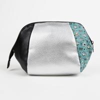Nightmare Before Christmas Make Up Bag Jack & Sally Patchwork - thumbnail