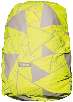 WOWOW regenhoes "bag cover urban street line". backpack rain cover bag cov.urban street yel.