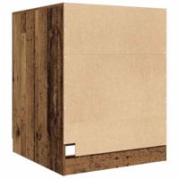 Wasmachinekast 70,5x71,5x91,5 cm oud houtkleurig - thumbnail