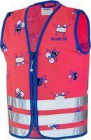 Wowow Reflectievest kids goyo jacket maat s roze - thumbnail