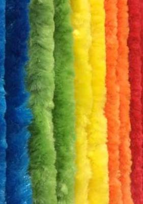 Vliegengordijn Kattenstaarten Regenboog - 90cm x 220cm