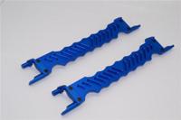 GPM - Aluminium Battery Holder Set - Blue - Traxxas X-Maxx - thumbnail