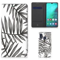 Samsung Galaxy A40 Smart Cover Leaves Grey - thumbnail