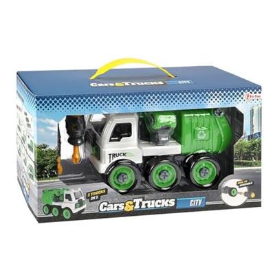 Cars & Trucks 3in1 vuilniswagen - thumbnail