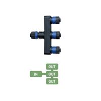 Paulmann 93929 Verlichtingssysteem Plug&Shine 3-voudige verdeler Zwart - thumbnail