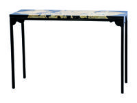 PTMD Sidetable 'Khine' Marmer, 120cm - thumbnail