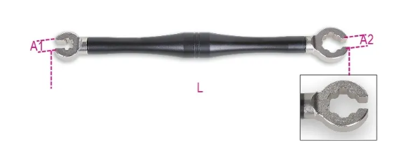 Beta 3962MV Dubbele spaaknippelsleutel voor Mavic - 039620020 039620020