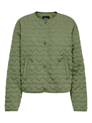 Only Heart Quilted Jas