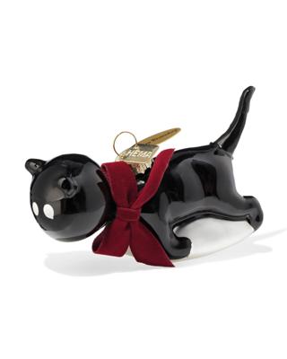 HEMA Siepie kersthanger 11cm glas
