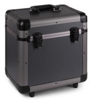 Power Dynamics RC80 Vinyl Record case voor 12 inch platen titanium - thumbnail