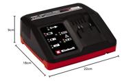 Einhell Power X-Change PXC-Starter-Kit 5,2Ah & 4A Fastcharger 4512114 Accu en acculader voor gereedschap 18 V 5.2 Ah Li-ion - thumbnail