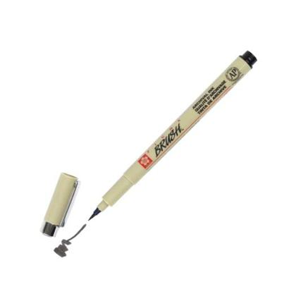 Sakura bruhspen Pigma Brush, zwart