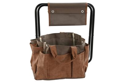 Tuingereedschapsset Home ESPRIT Bruin Polyester Aluminium 7 Onderdelen