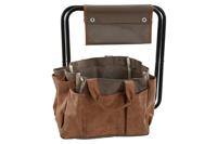 Tuingereedschapsset Home ESPRIT Bruin Polyester Aluminium 7 Onderdelen - thumbnail