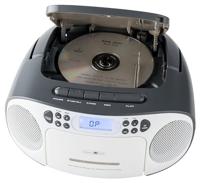 Reflexion RCR2260GR Radio/CD-speler VHF (FM) AUX, CD, Cassette Grijs-wit - thumbnail