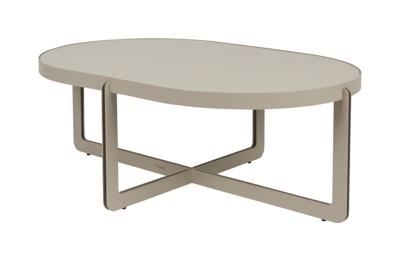 Zuiver Ovale Salontafel 'Centre' 102 x 68cm, kleur Beige