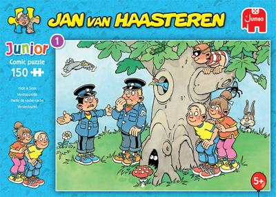 Jumbo Jan van Haasteren Junior puzzel Verstoppertje - 150 stukjes