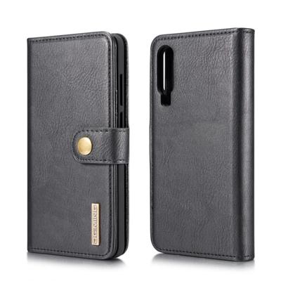 DG. MING Crazy Horse textuur Flip afneembare magnetische lederen Case voor Huawei P30 met houder & kaartsleuven & portemonnee (zwart)