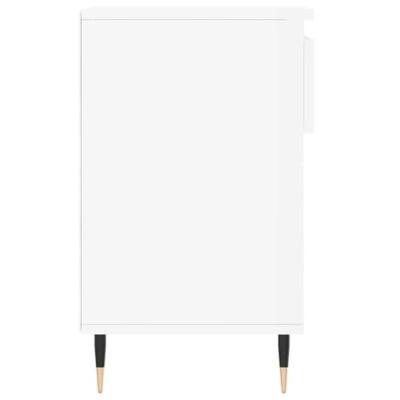 VidaXL Schoenenkast 102x36x60 cm bewerkt hout hoogglans wit