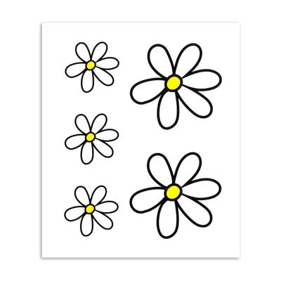 Stickerset gewone margriet M