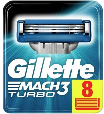 Gillette Mach3 Turbo Scheermesjes Gillette Mach3 Turbo Scheermesjes