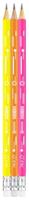 Grafietpotlood maped neon koker 72 stuks assorti - thumbnail