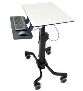 Ergotron TeachWell Mobile Digitale Workspace (MDW) 1-voudig Mobiel zit/sta PC-werkstation 17,8 cm (7) - 81,3 cm (32) Vast - thumbnail