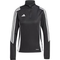adidas Tiro 24 Trainingstrui 1/4-Zip Dames Zwart Wit - thumbnail
