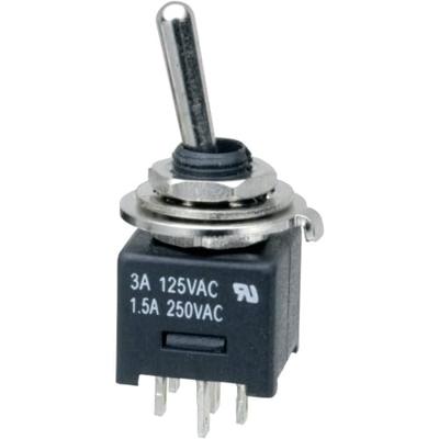SCI MTE202A1 MTE202A1 Tuimelschakelaar 250 V/AC 3 A 2x aan/aan Continu 1 stuk(s)