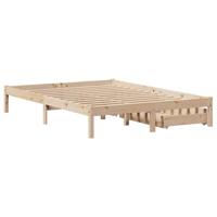 Bedframe zonder matras massief grenenhout 120x190 cm - thumbnail