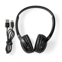 Nedis Draadloze On-Ear Koptelefoon | Maximale batterijduur: 8 uur | Ingebouwde microfoon | Drukbediening | Ondersteuning voor spraakbesturing | - thumbnail