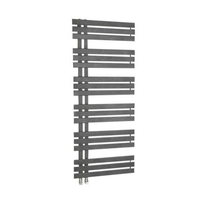 Designradiator Sapho Silvana Recht 50x123.6 cm 561W Antraciet Sapho