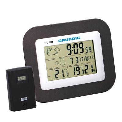 Grundig Weerstation Binnen en Buiten Zwart Grundig Weerstation Binnen en Buiten Zwart