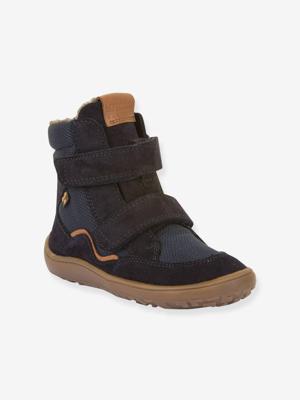 Winterlaarzen blote voeten kinderen BAREFOOT TEX WINTER Froddo nachtblauw