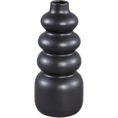 PTMD vaas trina zwart 25 cm | 6 stuks