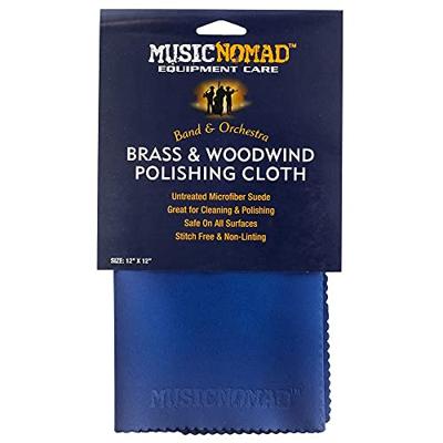 MusicNomad MN730 Brass & Woodwind Untreated Microfiber Polishing Cloth poetsdoek voor blaasinstrumenten