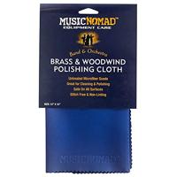 MusicNomad MN730 Brass & Woodwind Untreated Microfiber Polishing Cloth poetsdoek voor blaasinstrumenten - thumbnail