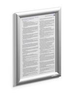 Durable Klapframe Voor papierformaat: 1 x DIN A4 Buiten, Tegen regen beschermde buitenruimte 479623 Aluminium Zilver 1 stuk(s) - thumbnail