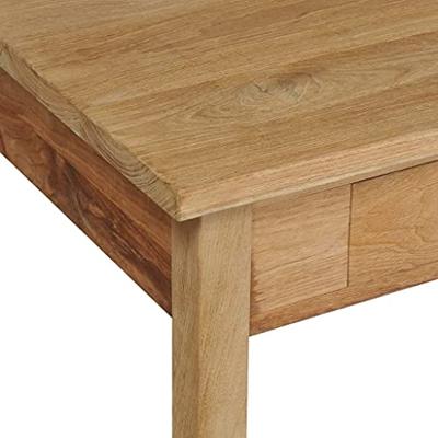 VidaXL Salontafel massief teakhout 100x60x35 cm