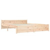 Bedframe massief hout 150x200 cm - thumbnail