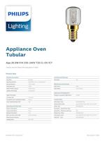 Ovenlamp E14 25 W Speciale vorm Dimbaar OSRAM HOMELIGHTING 1 stuk(s) - thumbnail