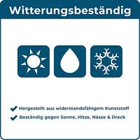 Blome Hohenzollern 62001 Tuinbank Kunststof Wit - thumbnail