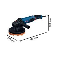 Bosch Blauw GPO 11-180 S Haakse Polijstmachine - 06013A2300 - thumbnail