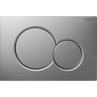 Geberit Sigma 01 bedieningspaneel mat chroom voor Sigma reservoirs 8cm (UP720) en 12cm (UP320) - thumbnail