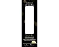 Lumineo leddinerkaars d2h14cm 2st creme - thumbnail