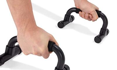 VirtuFit Push Up Bars - Zwart - opdruksteunen VirtuFit Push Up Bars - Zwart - opdruksteunen