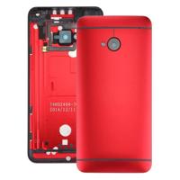 Achterzijde van de behuizing voor de HTC One M7 / 801e(Red) - thumbnail