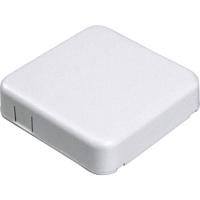 Hammond Electronics 1551SNAP4WH Universele behuizing 20 x 80 x 80 ABS Wit 1 stuk(s) - thumbnail