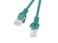 PATCHCORD KAT.6 UTP 0.5M ZIELONY FLUKE PASSED LANBERG 10-PACK - thumbnail
